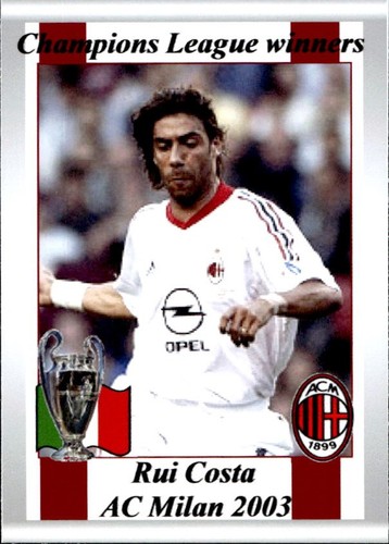 Card champions league - card, winners