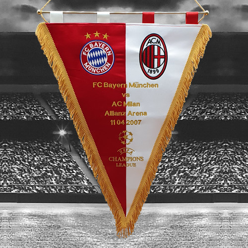 Pennant ricamato bayern monaco - ricamato,