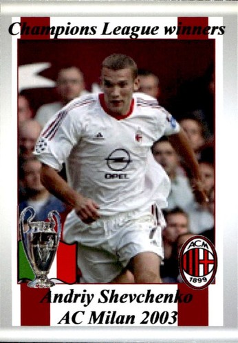 Card champions league - champions, winners