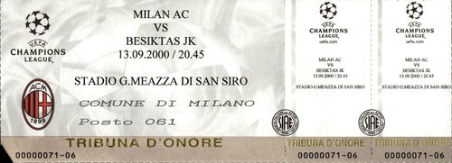Biglietto stadio milan vs - biglietto, ac