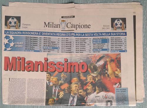 Milanissimo inserto gazzetta - milanissimo,