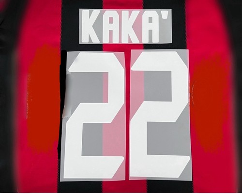 Milan kaka stampa nome - milan, e