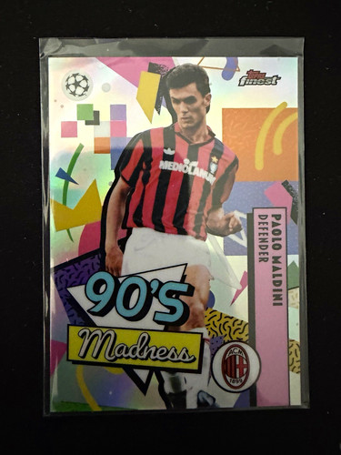 Topps finest paolo maldini - topps,