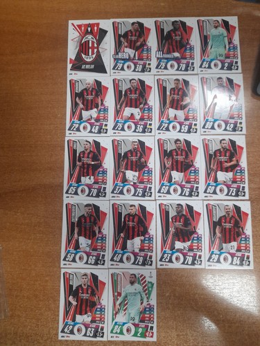 Milan card champions league - card,