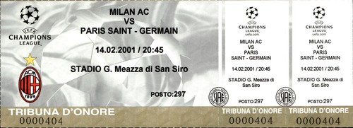 Biglietto stadio milan vs - biglietto,