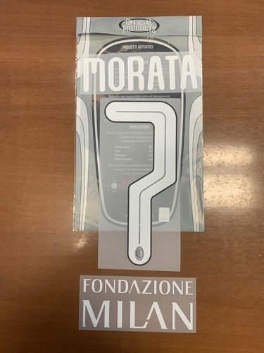 Morata maglia calcio milan - morata,