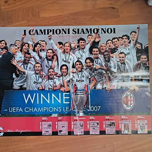 Milan poster uefa champions - poster,