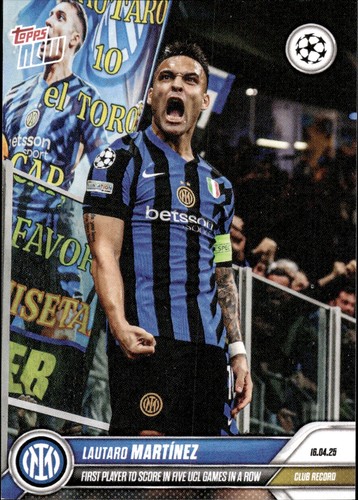 Topps now 142 lautaro - topps,