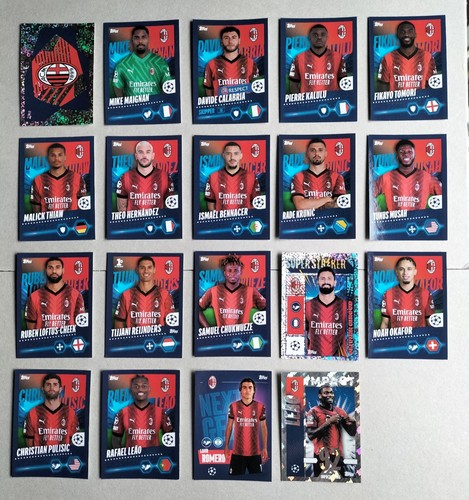 Milan set completo - milan,