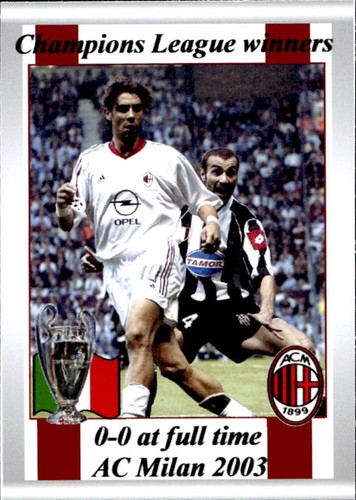 Card champions league - card, winners