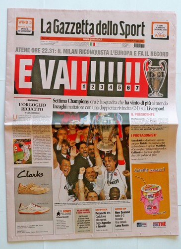 Milan gazzetta dello - milan,