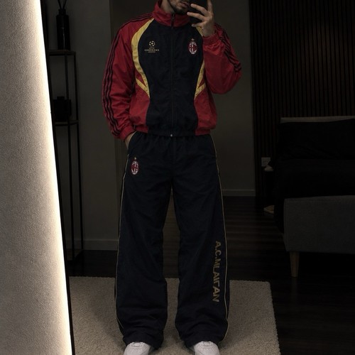 Tuta vintage milan uefa - ac,